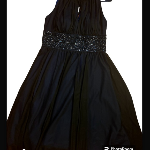 Jessica Howard Cocktail dress black with blue undertones 8 - Picture 5 of 9